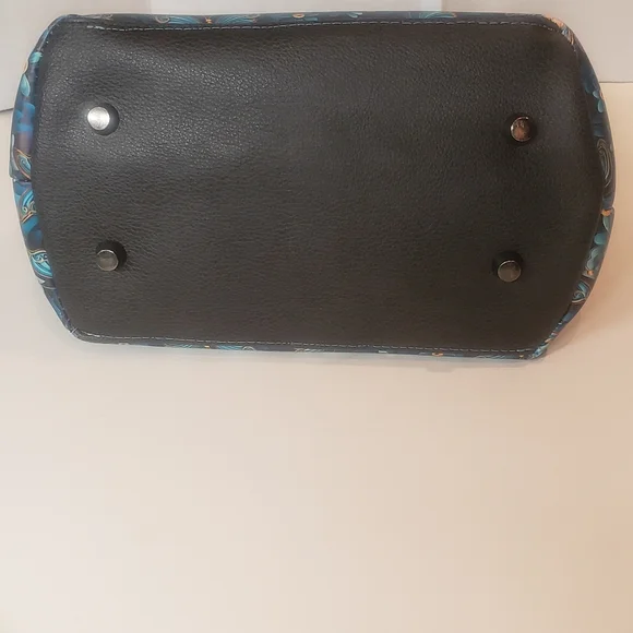 Colorful Butterfly Print Handbag - Picture 3 of 13